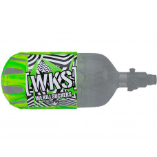Чехол балона Bunkerkings - Knuckle Butt Tank Cover - WKS shred lime