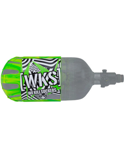 Чехол балона Bunkerkings - Knuckle Butt Tank Cover - WKS shred lime