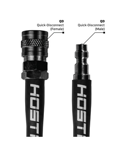 Шланг Hostile® Flex Line 42" Hose - Grey