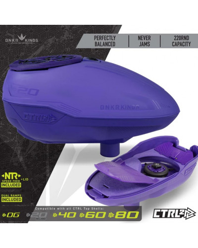 Фидер Bunkerkings CTRL2 Loader - Dark Purple в магазине DRPaint.ru