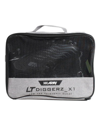 Бутсы Hk army LT Diggerz_X1 - Low Top Cleats - черно/серый