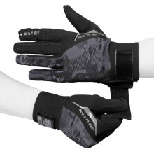 Перчатки Virtue Breakout Gloves - Ripstop Full Finger - Black Camo
