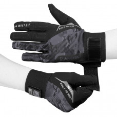 Перчатки Virtue Breakout Gloves - Ripstop Full Finger - Black Camo