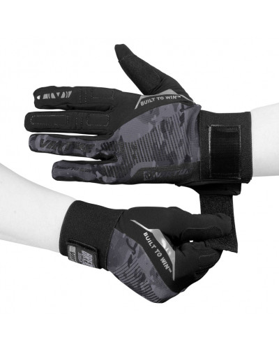 Перчатки Virtue Breakout Gloves - Ripstop Full Finger - Black Camo