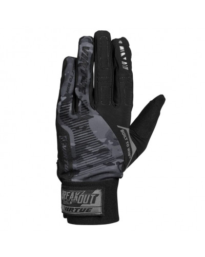 Перчатки Virtue Breakout Gloves - Ripstop Full Finger - Black Camo