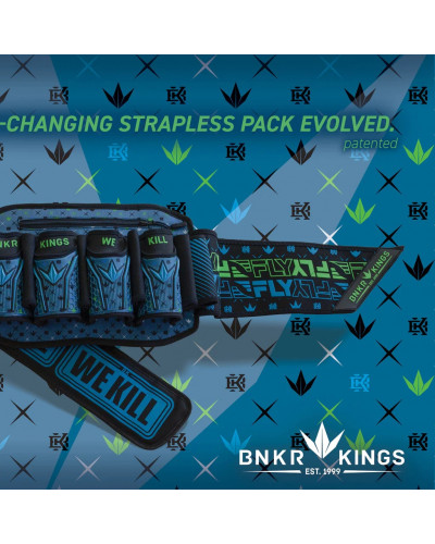 Харнес BUNKERKINGS FLY2 PACK - ROYAL TEAL 4+7 в магазине DRPaint.ru