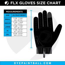 Перчатки Dye FLX black/grey