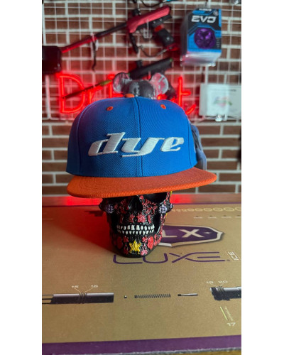 Кепка Dye Hat Snap Logo blue/orange