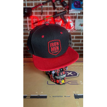 Кепка Dye Hat Snap Logo black/red
