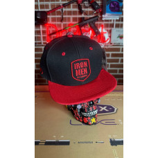Кепка Dye Hat Snap Logo black/red