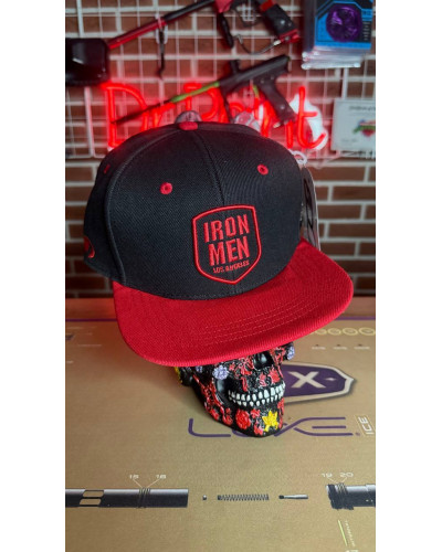 Кепка Dye Hat Snap Logo black/red
