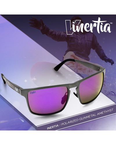 VIRTUE V-INERTIA POLARIZED SUNGLASSES - GUNMETAL AMETHYST в магазине DRPaint.ru