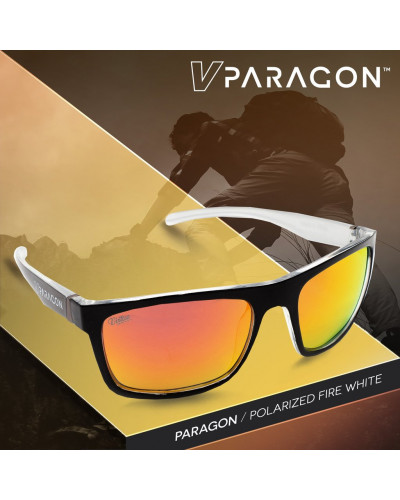 VIRTUE V-PARAGON POLARIZED SUNGLASSES - POLISHED WHITE FIRE в магазине DRPaint.ru