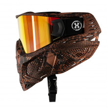 Маска HSTL® Skull Goggle Snake Red w/ Fire Lens