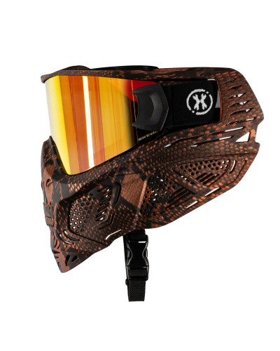 Маска HSTL® Skull Goggle Snake Red w/ Fire Lens