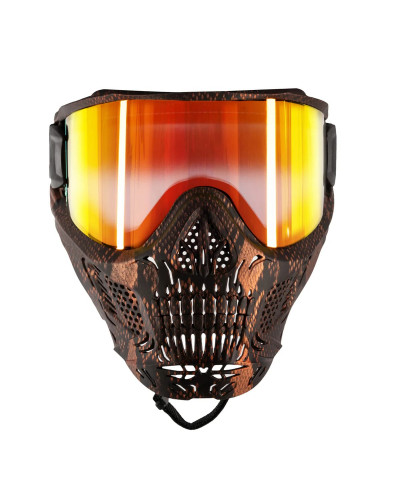 Маска HSTL® Skull Goggle Snake Red w/ Fire Lens