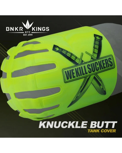 Чехол балона Bunkerkings - Knuckle Butt Tank Cover - WKS Knife - Lime