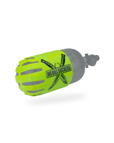 Чехол балона Bunkerkings - Knuckle Butt Tank Cover - WKS Knife - Lime