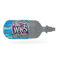 Чехол балона Bunkerkings - Knuckle Butt Tank Cover - WKS Shred - Cyan