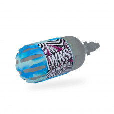 Чехол балона Bunkerkings - Knuckle Butt Tank Cover - WKS Shred - Cyan