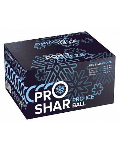 Шары для пейнтбола PRO-SHAR Pro Ice winter (0,68) 2000 шт