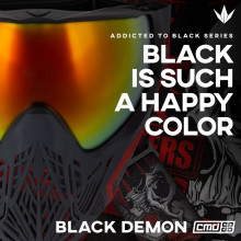 Маска BUNKERKINGS - CMD GOGGLE - BLACK DEMON
