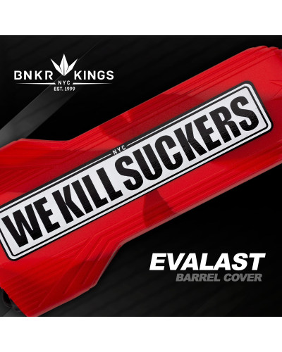 Заглушка BunkerKings - Evalast Barrel Cover - WKS - Red