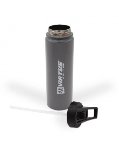 Бутылочка для воды Virtue Stainless Steel 24Hr Cool Water Bottle - 650ml - Gray