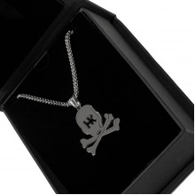 Подвеска HK Skull Franco Chain - 3mm Silver