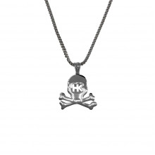 Подвеска HK Skull Franco Chain - 3mm Silver