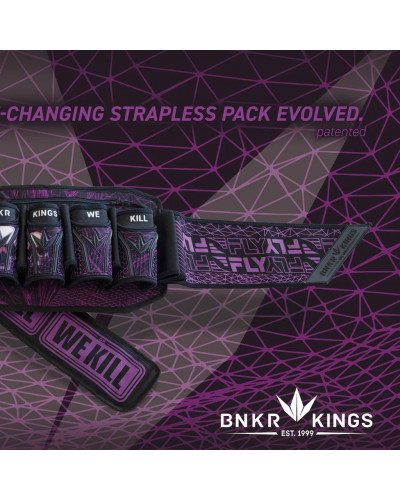 Харнес BUNKERKINGS FLY2 PACK - PURPLE DIMENSION 4+7 в магазине DRPaint.ru