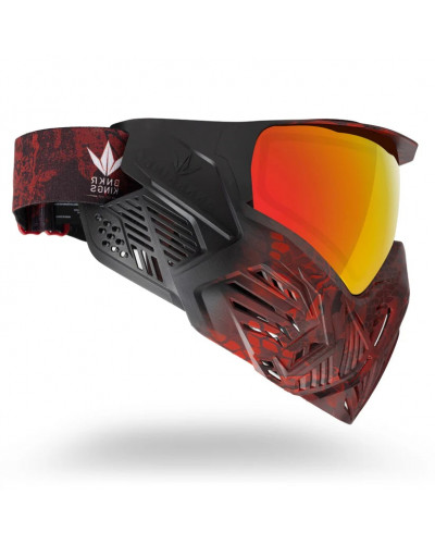 Маска Bunkerkings CMD Goggle - Fire Black Highlander
