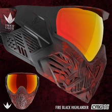 Маска Bunkerkings CMD Goggle - Fire Black Highlander