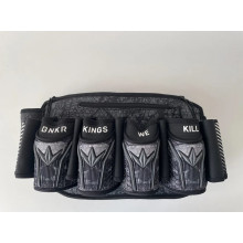 Харнес Bunkerkings Fly2 Pack - White/Black Splash 4+7