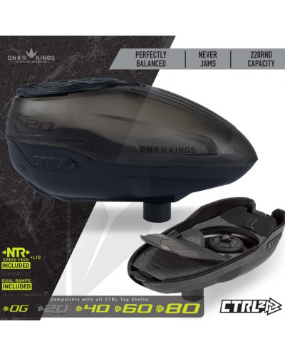 Фидер Bunkerkings CTRL2 Loader - Crystal Smoke Black (2) в магазине DRPaint.ru