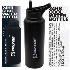 Бутылочка для воды Virtue Stainless Steel 24Hr Cool Water Bottle - 1100ml - Black