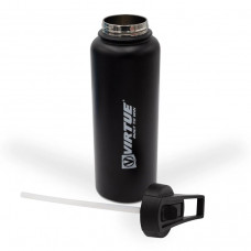 Бутылочка для воды Virtue Stainless Steel 24Hr Cool Water Bottle - 1100ml - Black