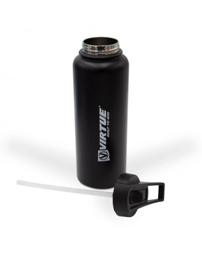 Бутылочка для воды Virtue Stainless Steel 24Hr Cool Water Bottle - 1100ml - Black