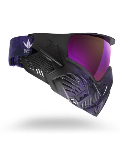 Маска Bunkerkings CMD Goggle - Purple Black Highlander