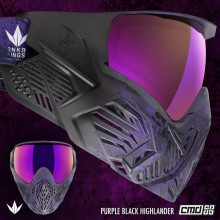 Маска Bunkerkings CMD Goggle - Purple Black Highlander