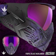 Маска Bunkerkings CMD Goggle - Purple Black Highlander