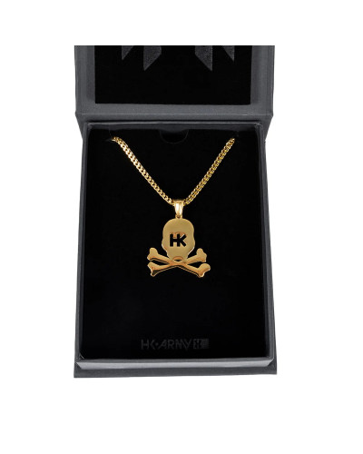 Подвеска HK Skull Franco Chain - 3mm Gold