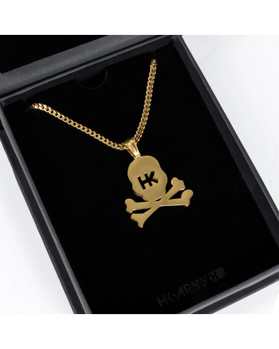 Подвеска HK Skull Franco Chain - 3mm Gold