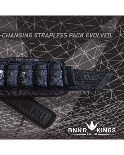 Харнес BUNKERKINGS FLY2 PACK - BLACK DIMENSION 5+8 в магазине DRPaint.ru