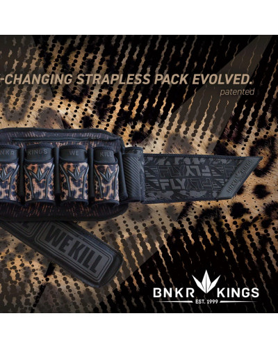 Харнес BUNKERKINGS FLY2 PACK - LEOPARD 4+7 в магазине DRPaint.ru