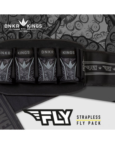 Харнес BUNKERKINGS FLY PACK - 4+7 BLACK TENTACLES