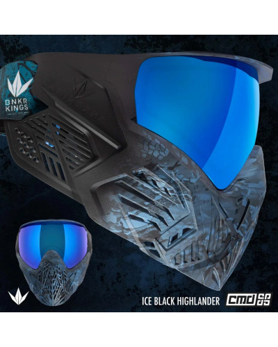 Маска Bunkerkings CMD Goggle - Ice Black Highlander