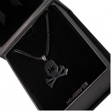 Подвеска HK Skull Franco Chain - 3mm Polished Black