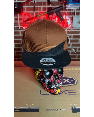 Кепка Virtue snapback red/silver