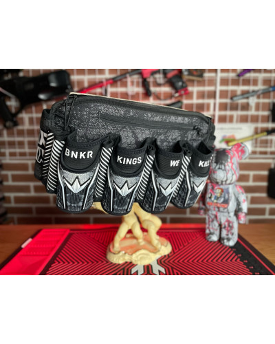 Харнес Bunkerkings Fly2 Pack 4+7 - White Skull